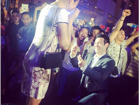 John Prats Proposed to Isabel Oli